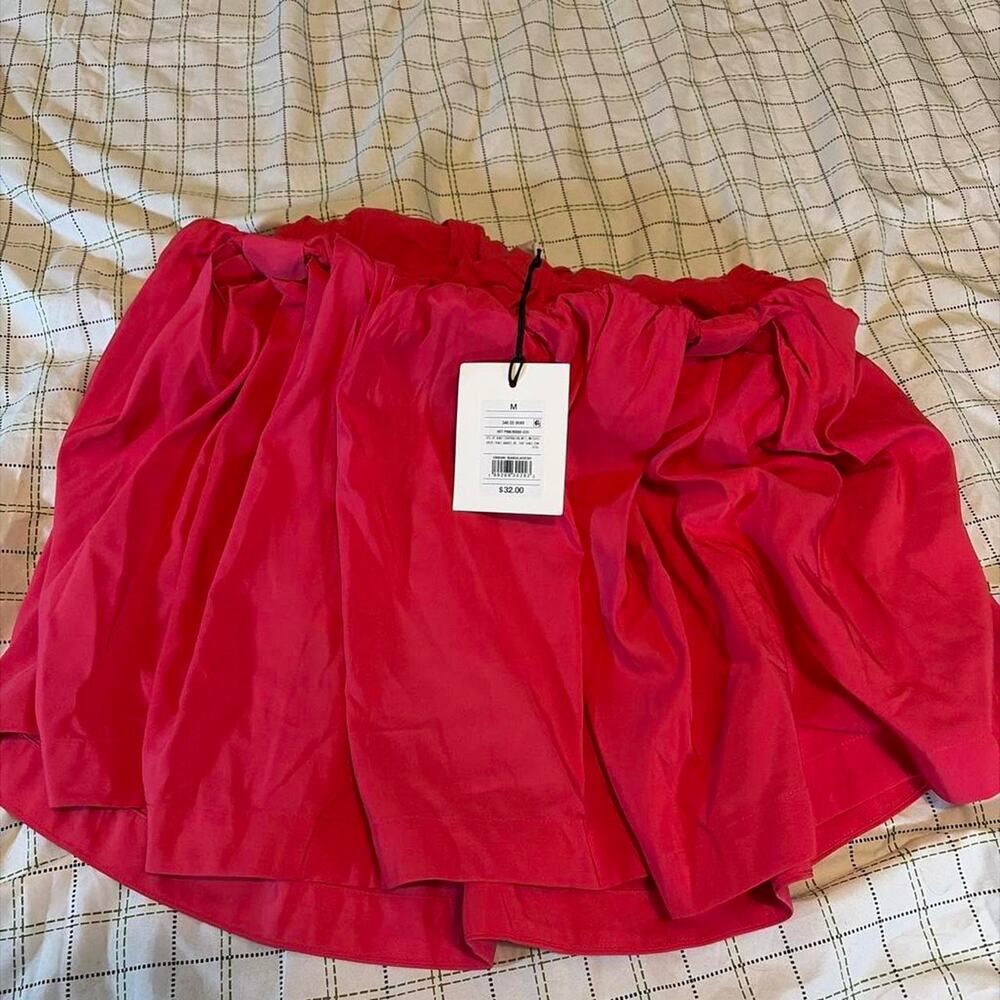 Women's Active Elastic-Waist Skirt Pink Size M